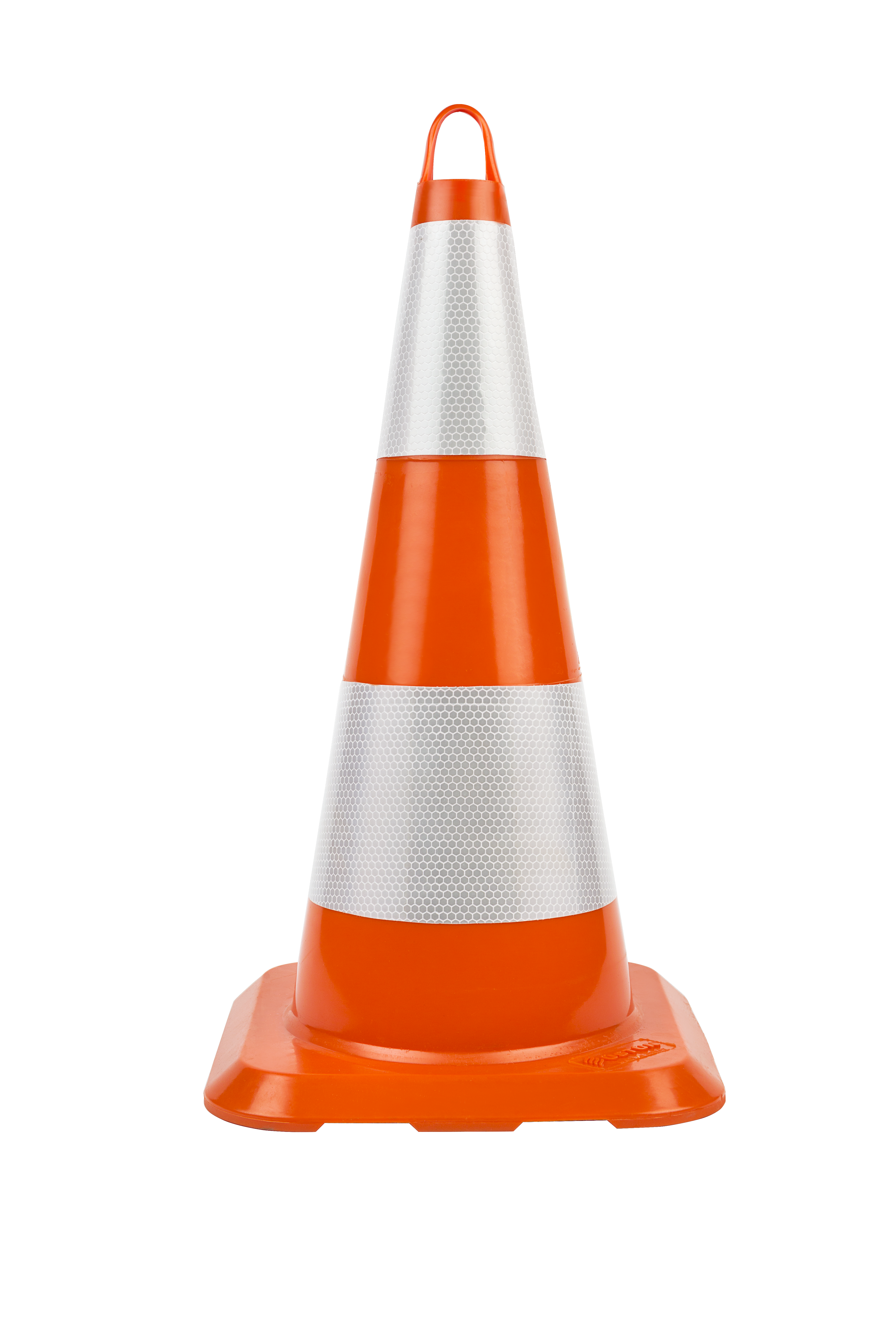 75 Cm Ağırlıklı Çift Reflektif Pvc Koni - Duba