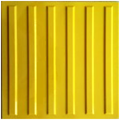 Görme Engelli Yüzeyi - Zemin İşaretleme TPU 40x40 Cm