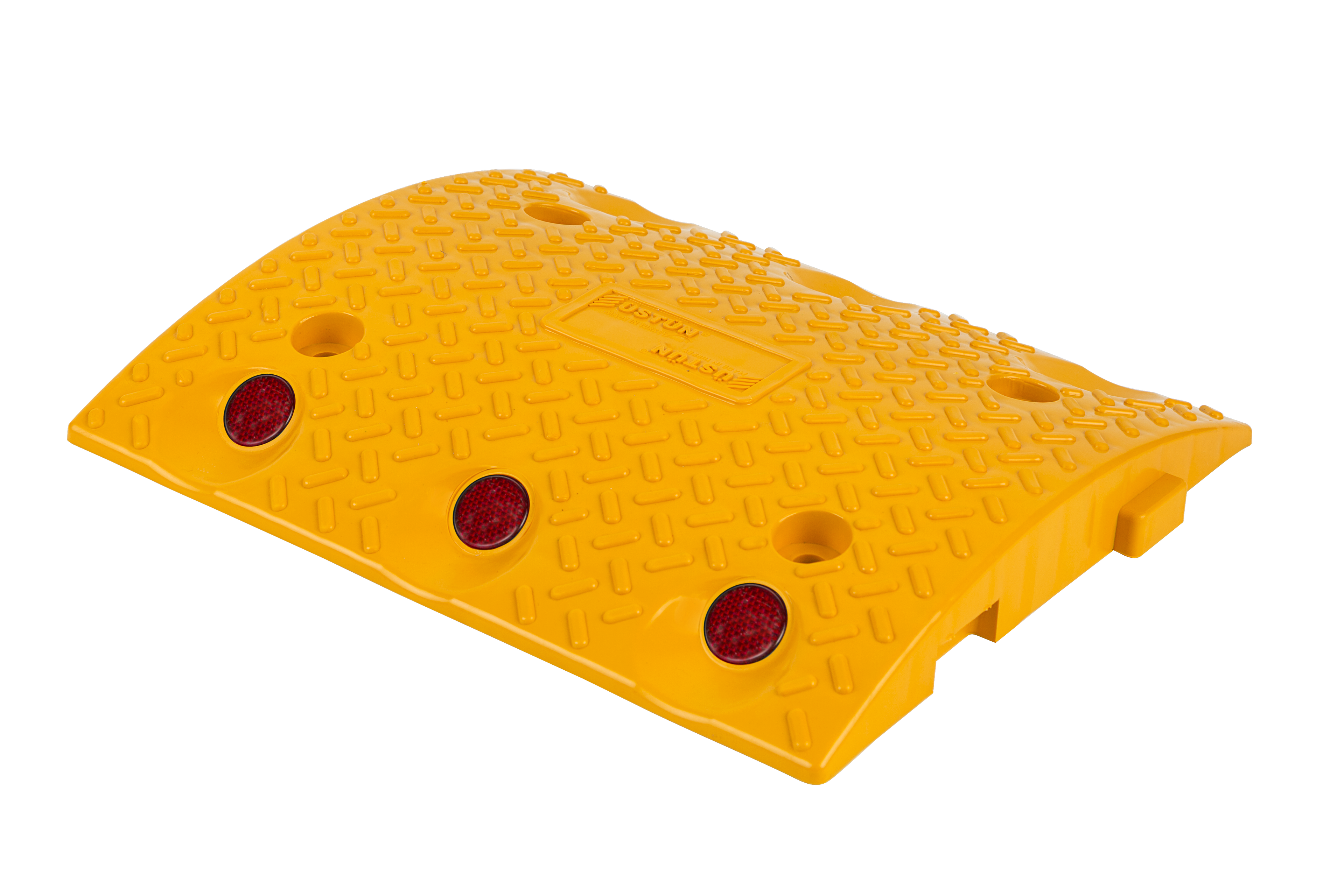 Oval Hız Kesici Yol Kasisi - Sarı